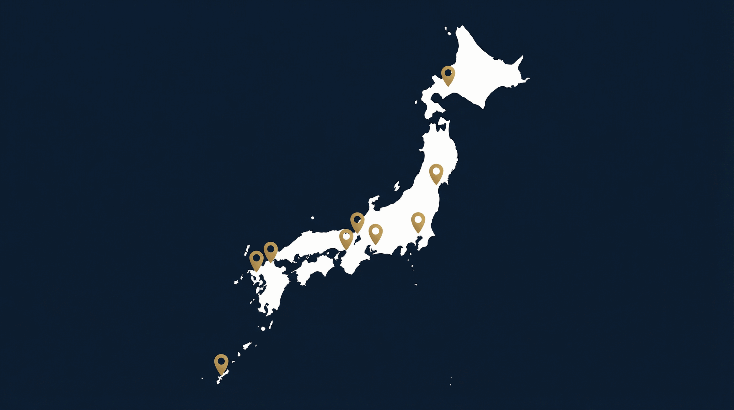 国内拠点マップ - 9拠点