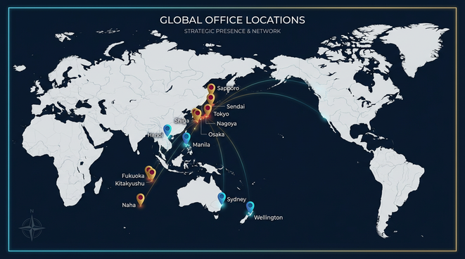 グローバル拠点マップ